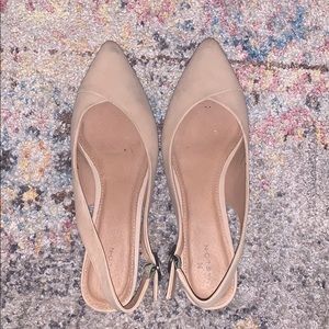 Cream Castlon flats